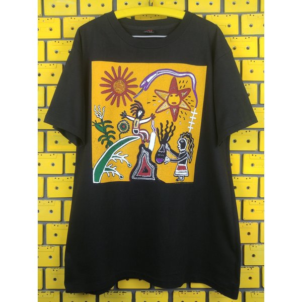 Vintage 1993 Midnight Oil T-Shirt Earth And Sun And Moon Tour-image