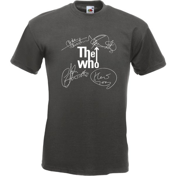 The Who Autographs T Shirt-image