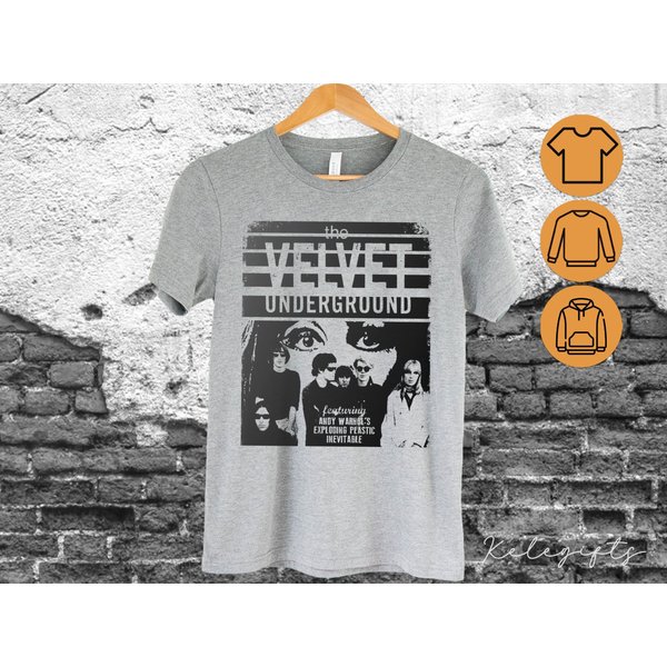 The Velvet Underground Shirt Rock Band 80S 90S T-Shirt-image