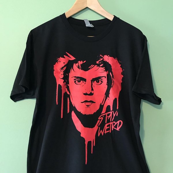 Stay Weird Evan Peters Shirt-image