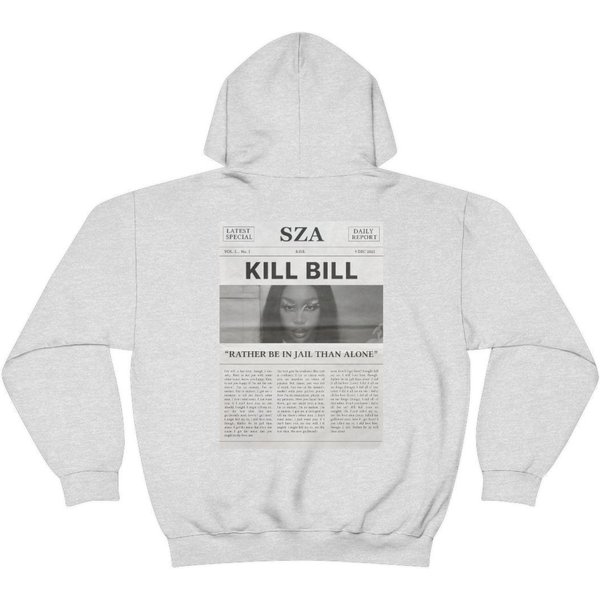 Sza Sos Album Kill Bill Newspaper Hoodie-image