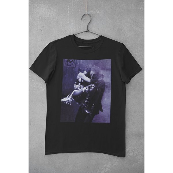 The Bodyguard Whitney Houston Kevin Costner Movie Poster Unisex Tee Shirt-image