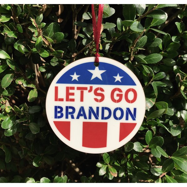 Lets Go Brandon Ornament-image