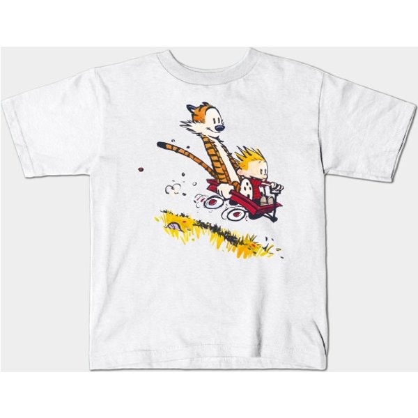 Calvin And Hobbes Kids T-Shirt, Bill Watterson Unisex Kids Gift, Calvin And Hobbes Books-image