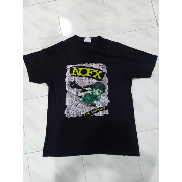 Vintage Nofx The Decline Punk Rock T-Shirt-image