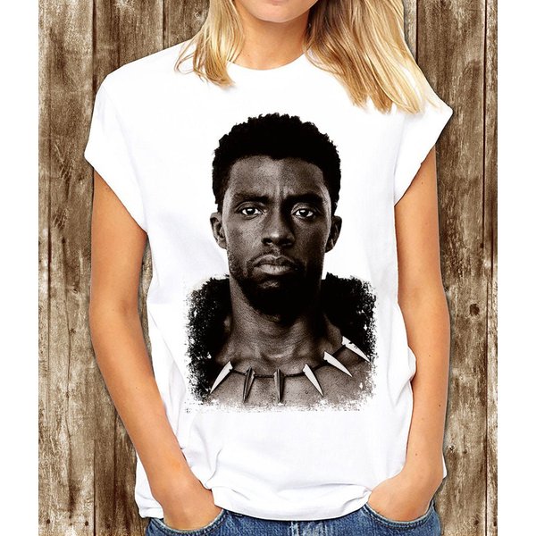 Chadwick Boseman Wakanda Forever T-Shirt-image
