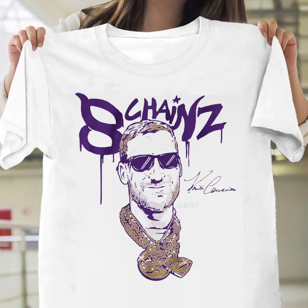 Kirk Cousins 8 Chainz Minnesota Signature Shirt-image