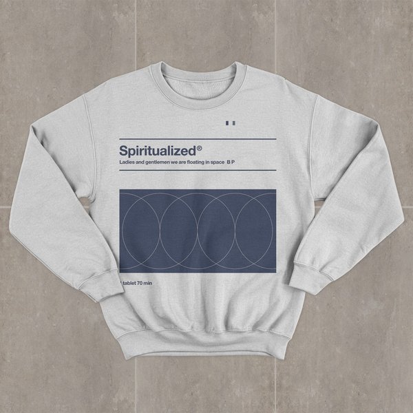 Spiritualized Ladies And Gentlemen We Are Floating In Space Sweatshirt White-image