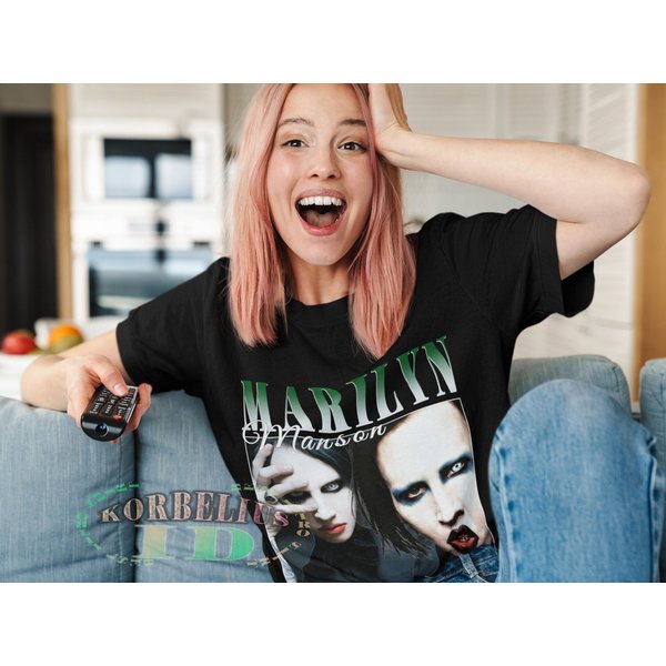 Marilyn Manson 90S' Tribute T-Shirt-image
