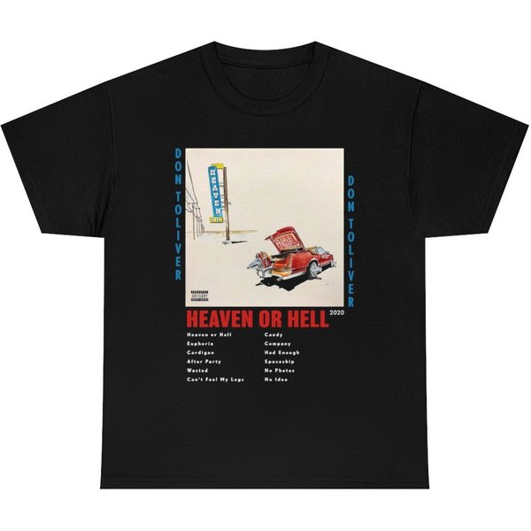 Don Toliver Heaven Or Hell T Shirt | Rap T-Shirt-image