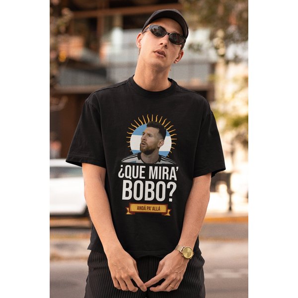Que Miras Bobo Viral Meme Que Mira Bobo Anda Pa Alla Classic T-Shirt-image