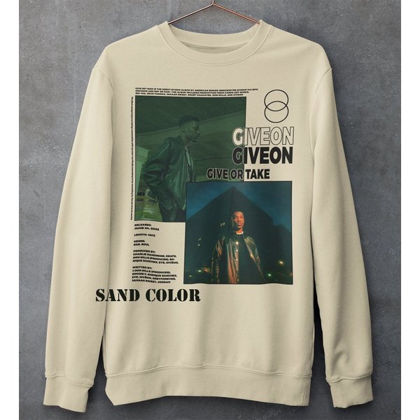Vintage Bootleg Inspired Sweatshirt Giveon Give Or Take Sweatshirt-image