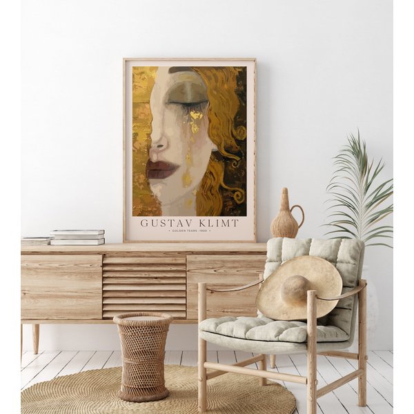 Gustav Klimt Golden Tears Poster-image