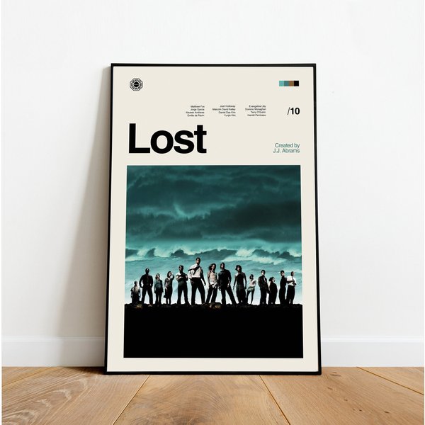 Lost Tv Series Vintage Poster-image