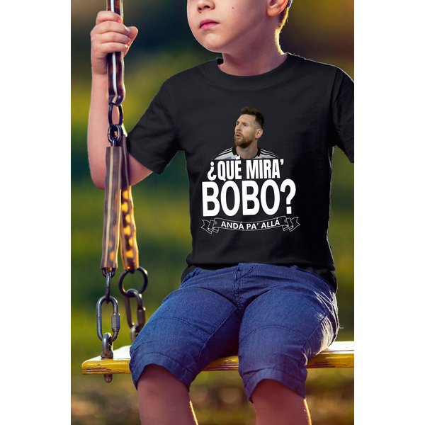 Shirt Que Mira Bobo Anda Pa Alla - Qu Mir, Bobo. And Pa' All T-Shirt-image