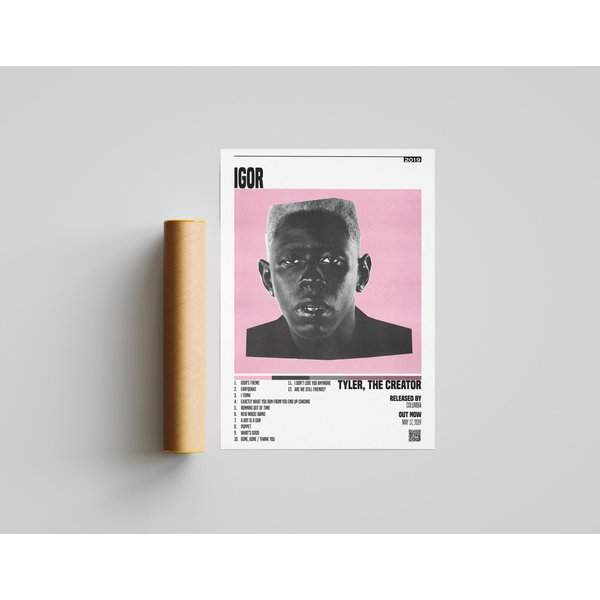 Tyler The Creator Poster | Tyler The Creator | Igor | Poster-image