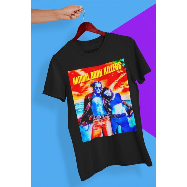 Natural Born Killers T-Shirt, Natural Born Killers Poster T Shirt, 90S Movie Shirt-image