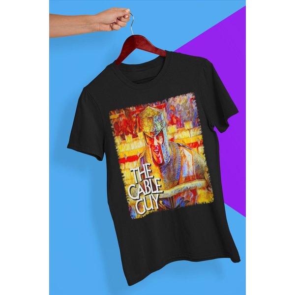 The Cable Guy Soft T-Shirt, The Cable Guy Movie Poster T Shirt-image
