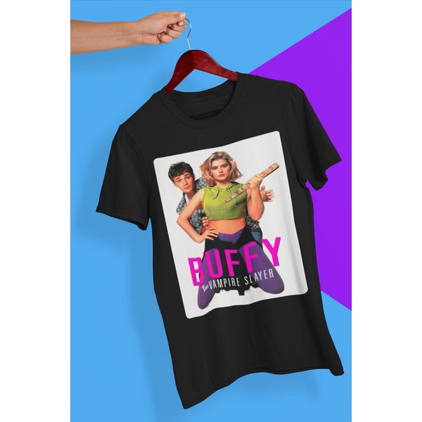 Buffy The Vampire Slayer Movie T-Shirt, Buffy The Vampire Slayer Poster T Shirt-image