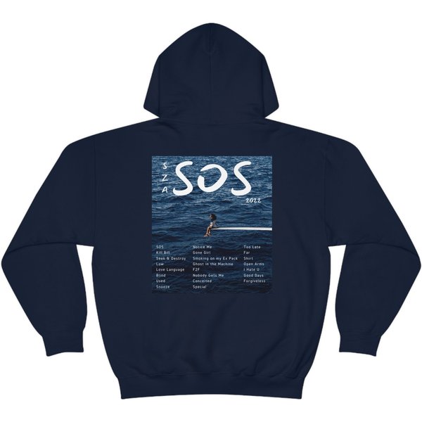 Sza Sos Hoodie | R&b Hoodie | Pullover Unisex Heavy Blend Hooded