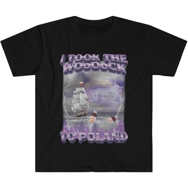 I Took The Wock To Poland Lil Yachty Funny Meme T Shirt-image