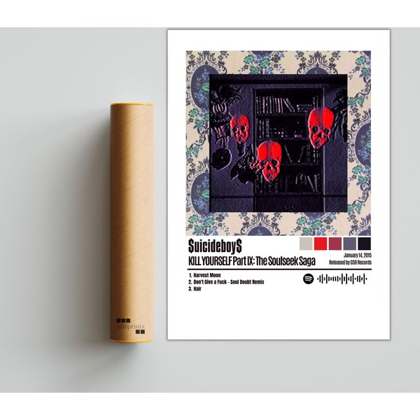 Suicideboys Poster | Kill Yourself Part Ix Poster-image