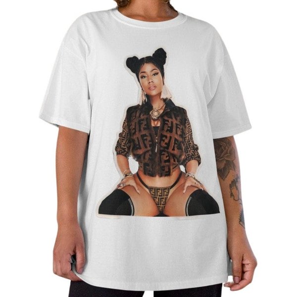 Nicki Minaj Chun Li Graphic Tee-image
