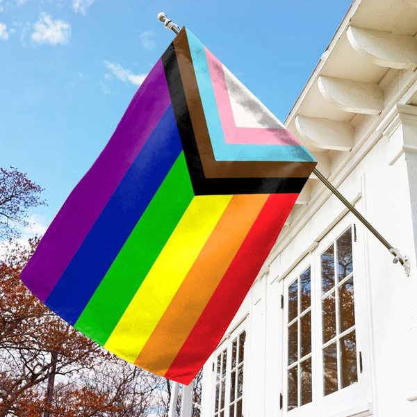 Pride Welcome House Flag-image