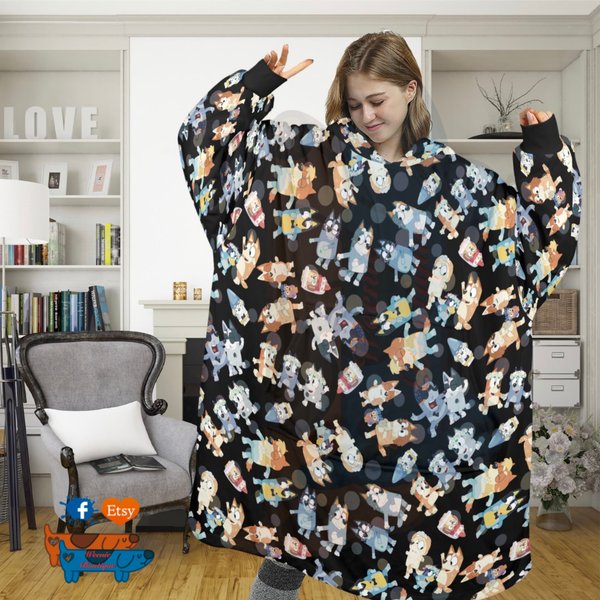 Blueydad Blanket Hoodie- Multiple Sizes- Blueydad Inspired-image