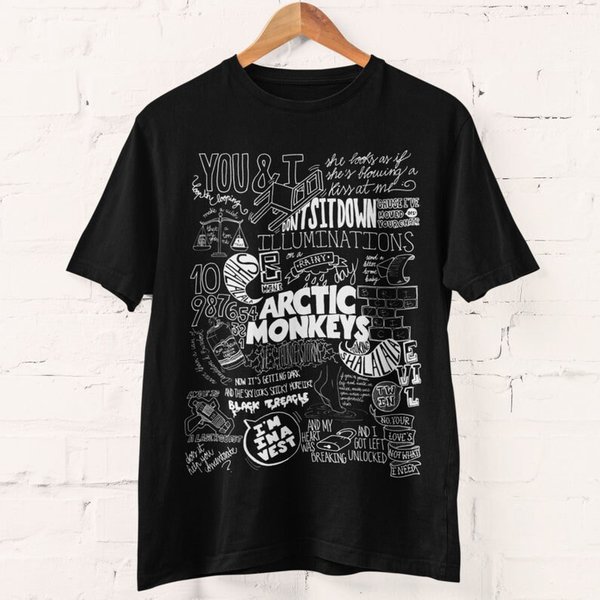 Arctic Monkey Sweatshirt, Aesthetic Arctic Monkey Shirt-image