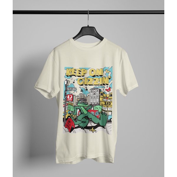 Keep On Gizzing Shirt, King Gizzard And The Lizard Wizard Rock T-Shirt.-image