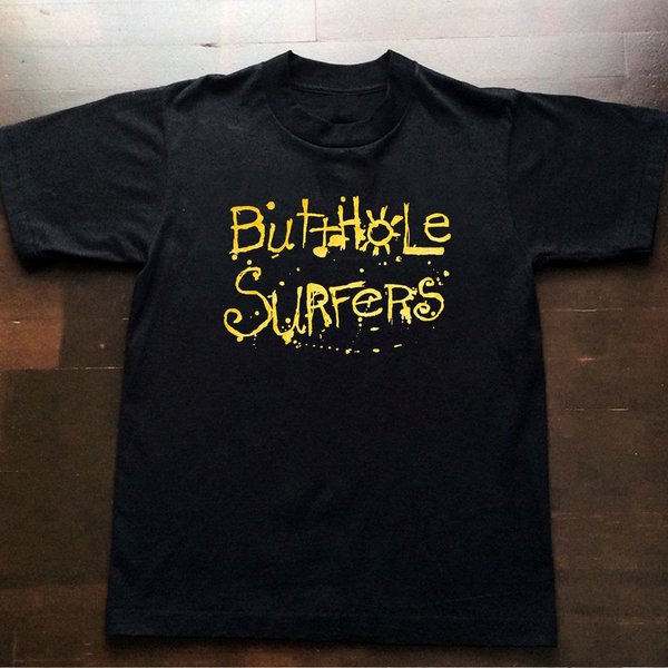 Butthole Surfers Tour T-Shirt With Butthole Logo-image