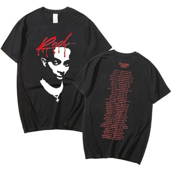 Playboi Carti Graphic Print T Shirt-image