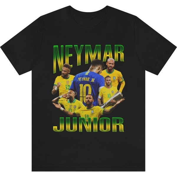 Neymar Shirt Vintage Edition, Brazil World Cup Shirt-image