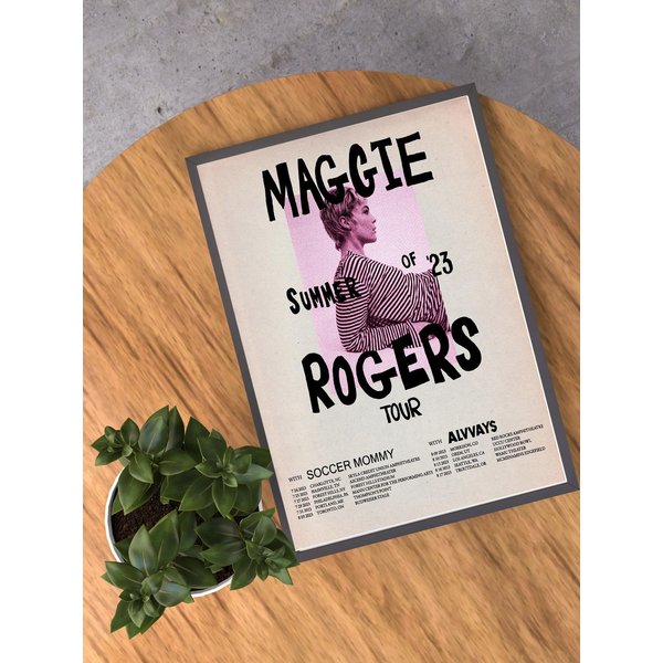 Maggie Rogers Tour 2023 Poster, Us Tour Poster-image