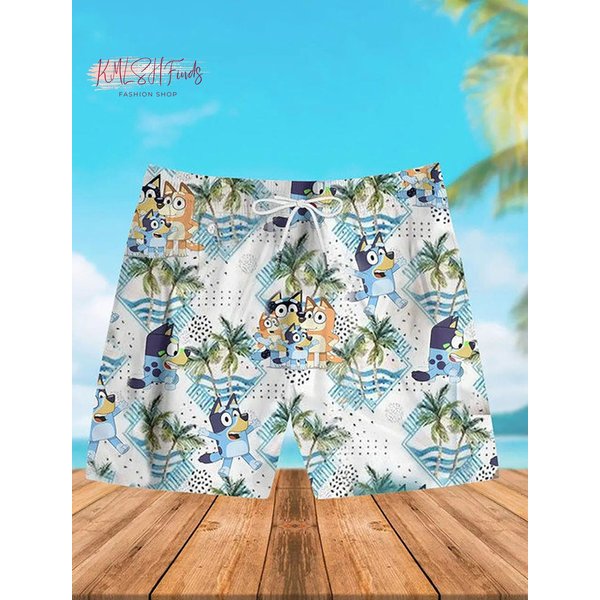 Blueydad Dad Life Hawaiian Shorts, Summer Hawaii Shorts-image