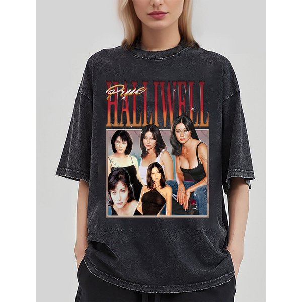 Prue Halliwell Vintage Shirt, Prue Halliwell Homage Wash T-Shirt-image