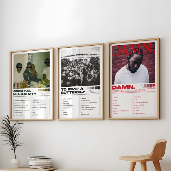 Kendrick Lamar Posters, Kendrick Lamar Albums Art Cover-image