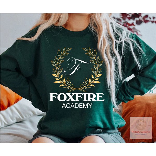 Foxfire Academy Sweatshirt, Foxfire Academy Sweatshirt Keeper Of The Lost Cities Sweatshirt-image