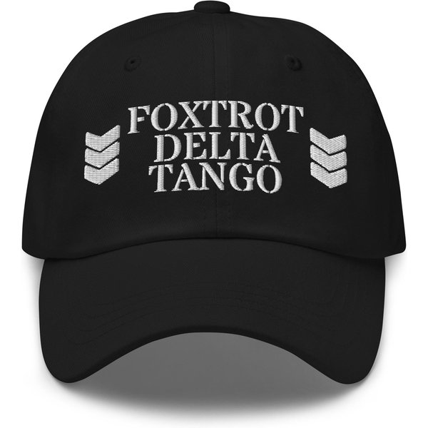 Foxtrot Delta Tango Hat, Embroidered Hat, Anti-Trump Baseball Cap-image