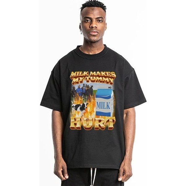 Vintage Style Milk Makes My Tummy Hurt Shirt, Trending Shirt, Milk Makes My Tummy Hurt Shirt, My Tummy Hurt Shirt, Funny Shirt,My Tummy Hurt-image