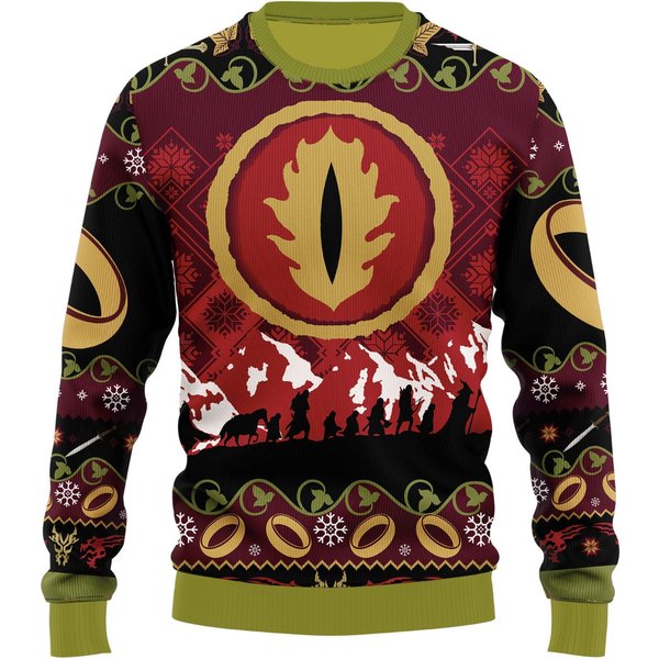 Sauron Lotr Ugly Christmas Sweater-image