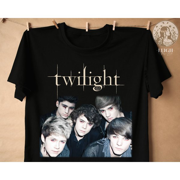 One Direction Tshirt, One Direction As A Twilight Shirt-image