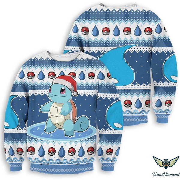 Squirtle Ugly Christmas Sweater-image