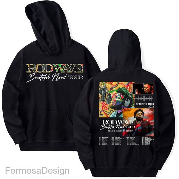 Rod Wave Beautiful Mind 2022 Tour Sweatshirt, Rod Wave Hoodie-image