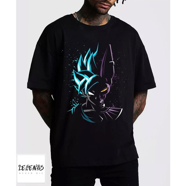 Goku & Beerus Dragon Ball Super Hero Dbz Shirt-image