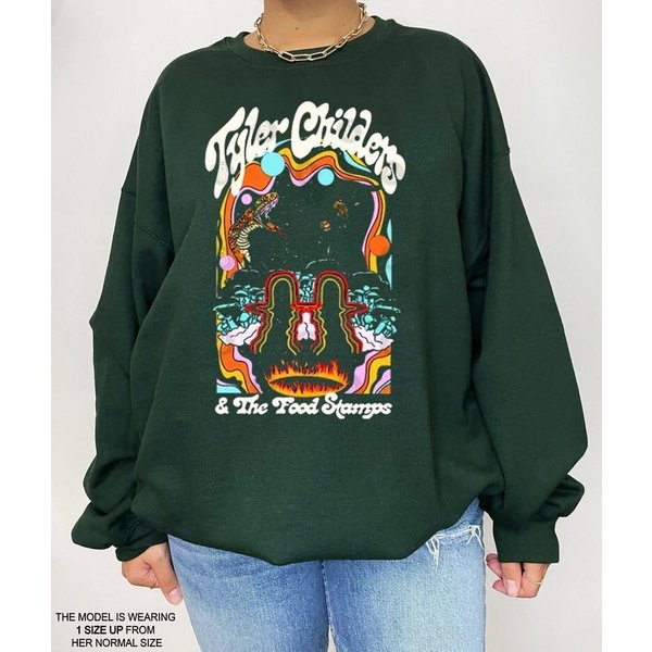 Vintage 90S Tyler Music Childers Sweatshirt-image