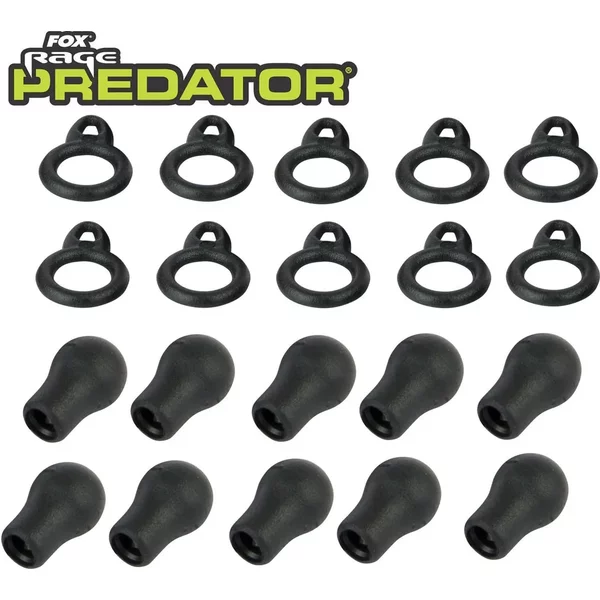 Fox Rage Predator Rig Accessories 5276 20Pc Black-image