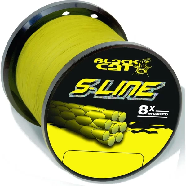 Black Cat S-Line Braided Line 0.45Mm 50Kg 3000M Yellow-image