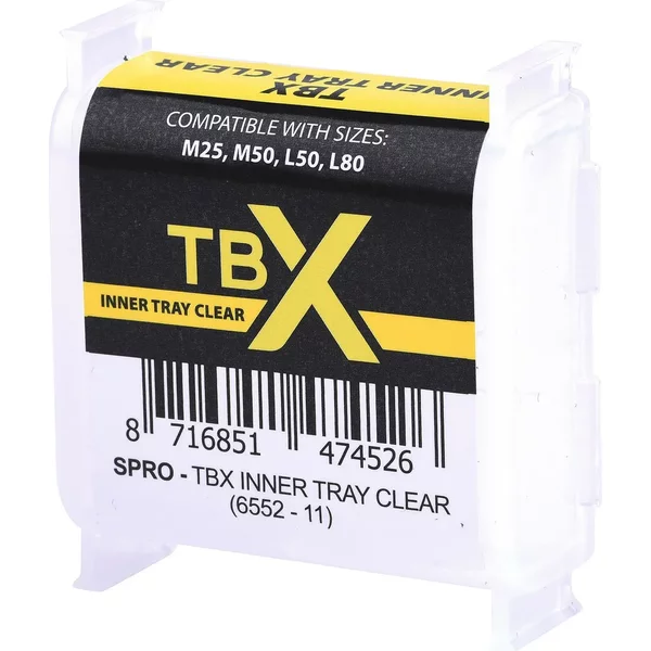 Spro TBX Inner Tray Tackle Box Clear 4.5X5.5X1.7Cm-image